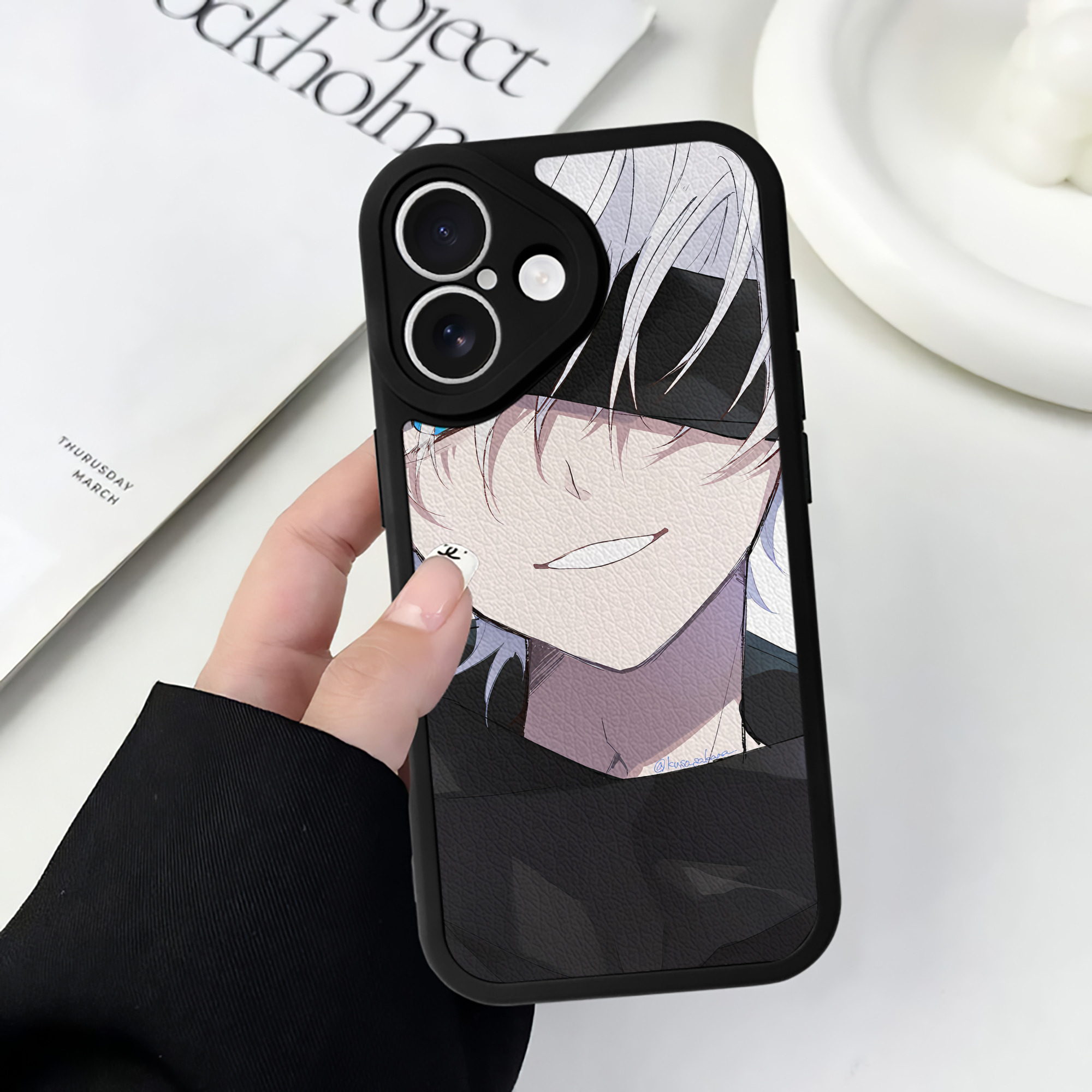 （画像用） SPY×FAMILY间谍家家酒 【iPhone 16シリーズ対応】シリコンスマホケース（レザー調） 材質：シリコン